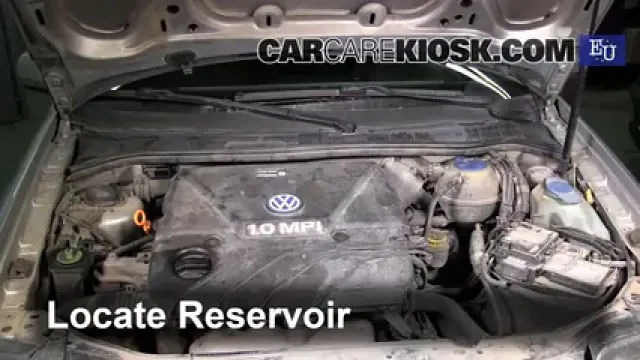 2000 Volkswagen Polo 1.0L 4 Cyl. Windshield Washer Fluid Add Fluid